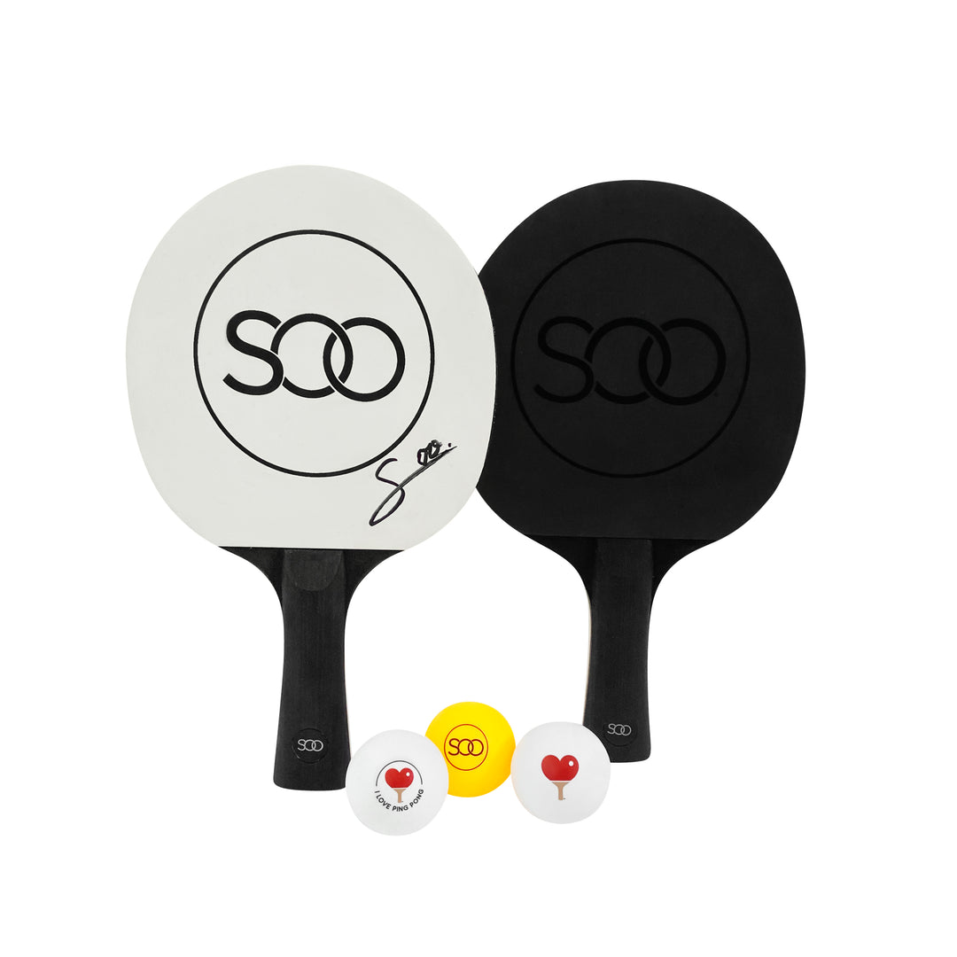 Limited Edition SOO Ping Pong Paddle Set