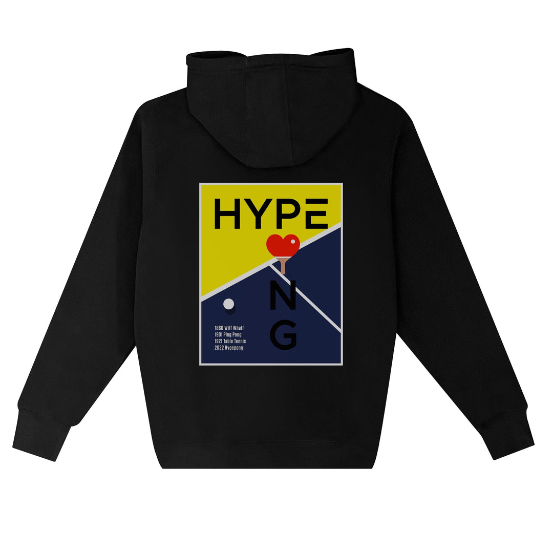 HYPEPONG full zip hoodie