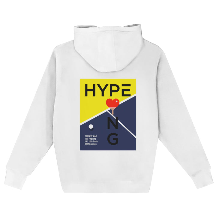 HYPEPONG full zip hoodie