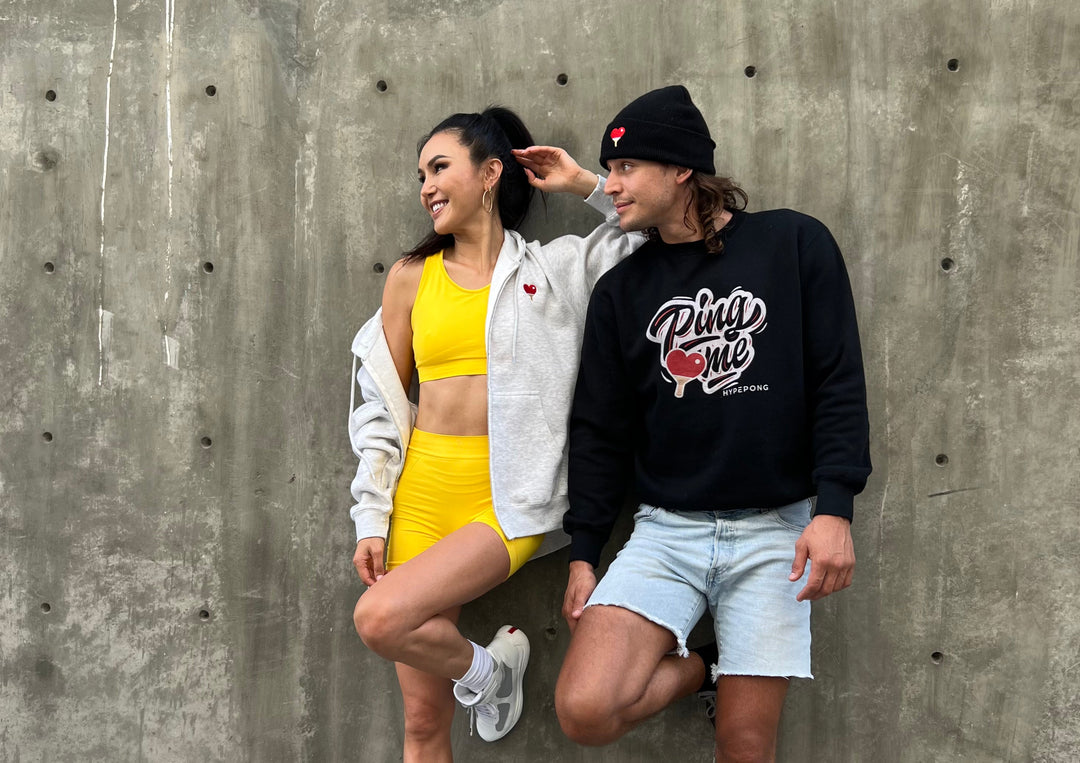 HYPEPONG full zip hoodie