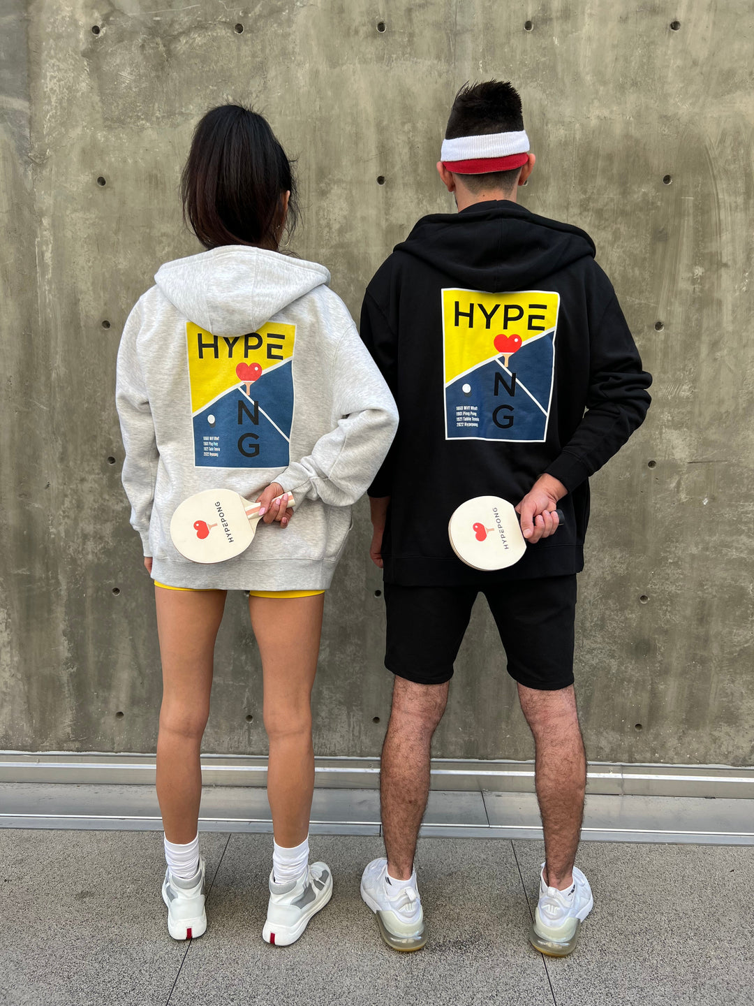 HYPEPONG full zip hoodie